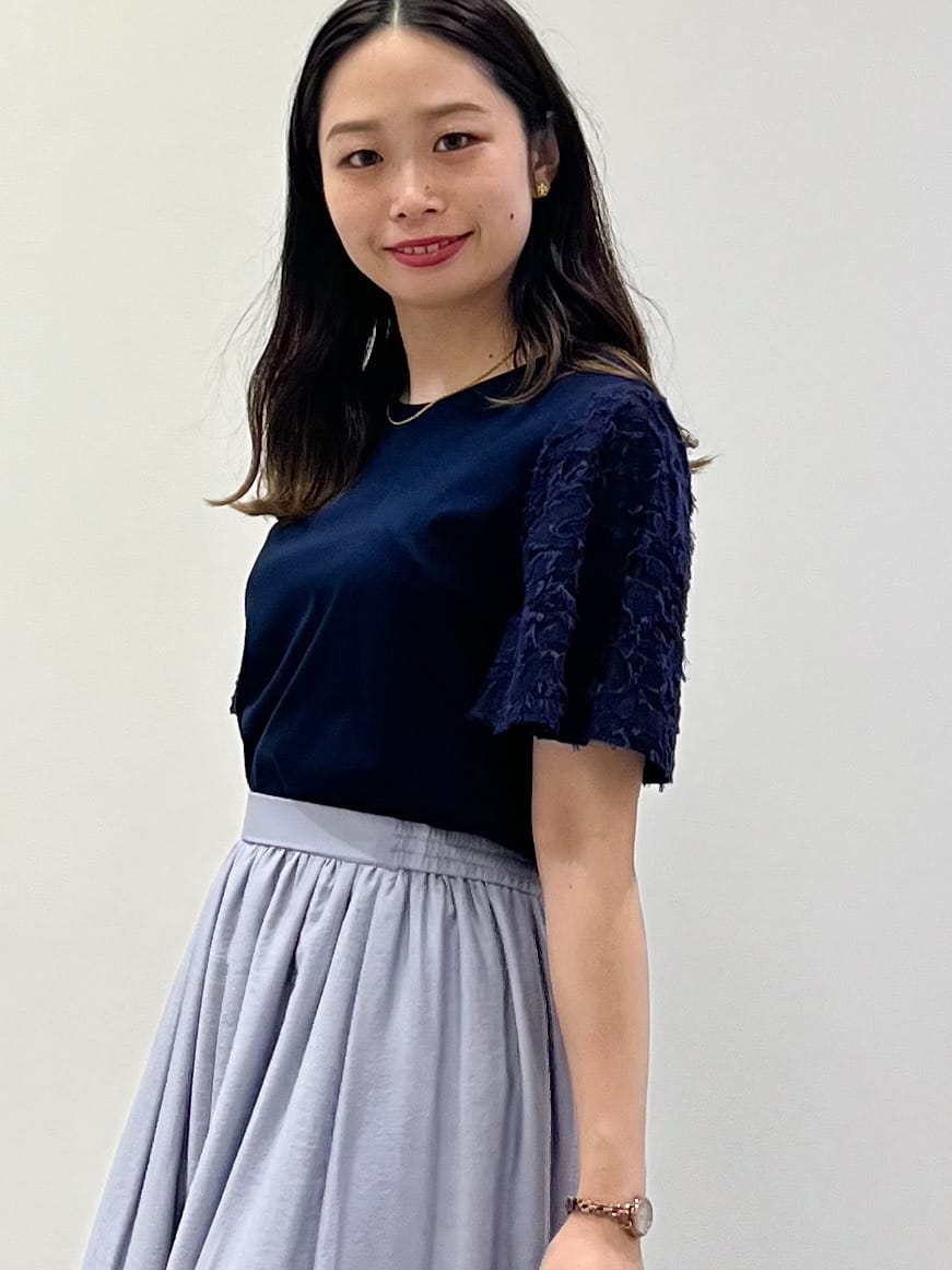 Saekoさんの「COUP DE CHANCE｜【洗える】着流しカーディガン」を使ったコーディネート