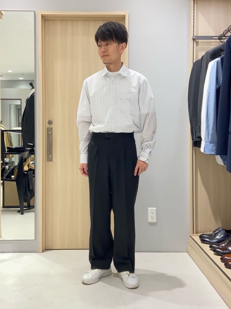 わいずみさんの「TAKEO KIKUCHI｜【撥水】ライトウェイト バックパック」を使ったコーディネート