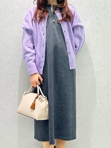 Miwaさんの「UNTITLED｜【日本製／2WAY衿】スタンドカラー ロングコート」を使ったコーディネート