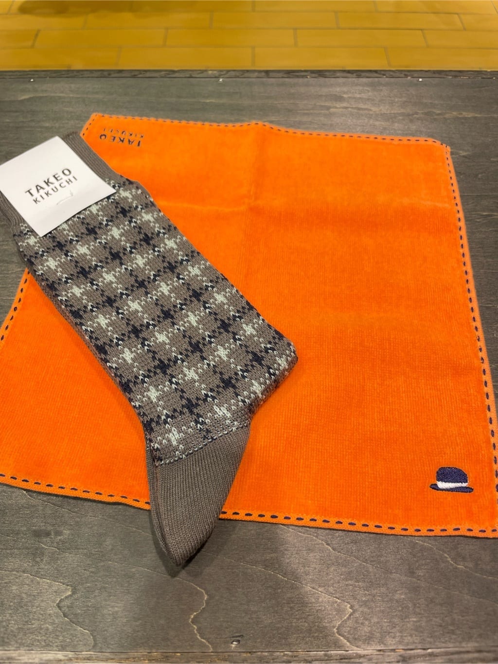 すずきさんの「TAKEO KIKUCHI｜【Made in JAPAN】タオルハンカチ」を使ったコーディネート