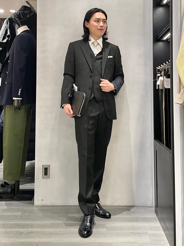Tightさんの「TAKEO KIKUCHI｜【ウールカシミヤブレンド】ビーバー調 スタンドカラー コート」を使ったコーディネート