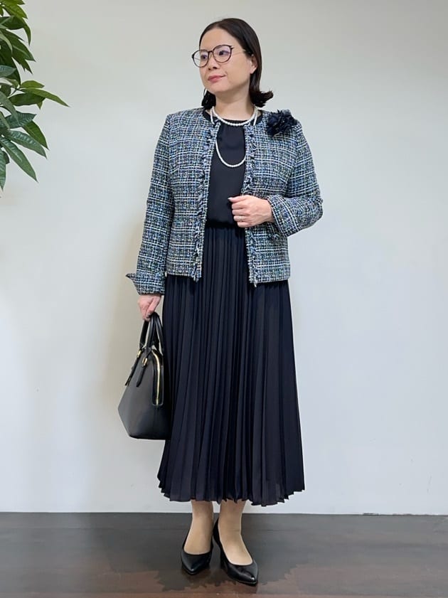 Asamiさんの「UNTITLED｜【追加6/日本製】2連フェイクパールネックレス」を使ったコーディネート