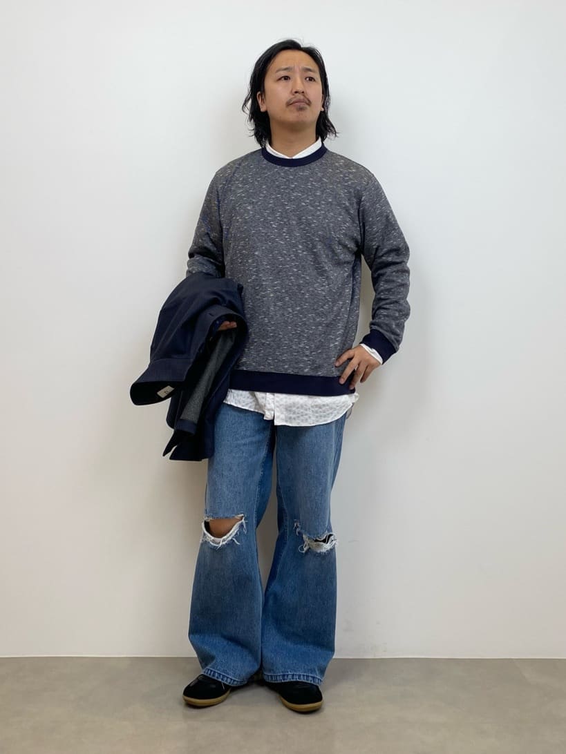 Matsumotoさんの「TAKEO KIKUCHI｜【DOWN FABRIC】ダウンファブリック スタンドカラーブルゾン」を使ったコーディネート