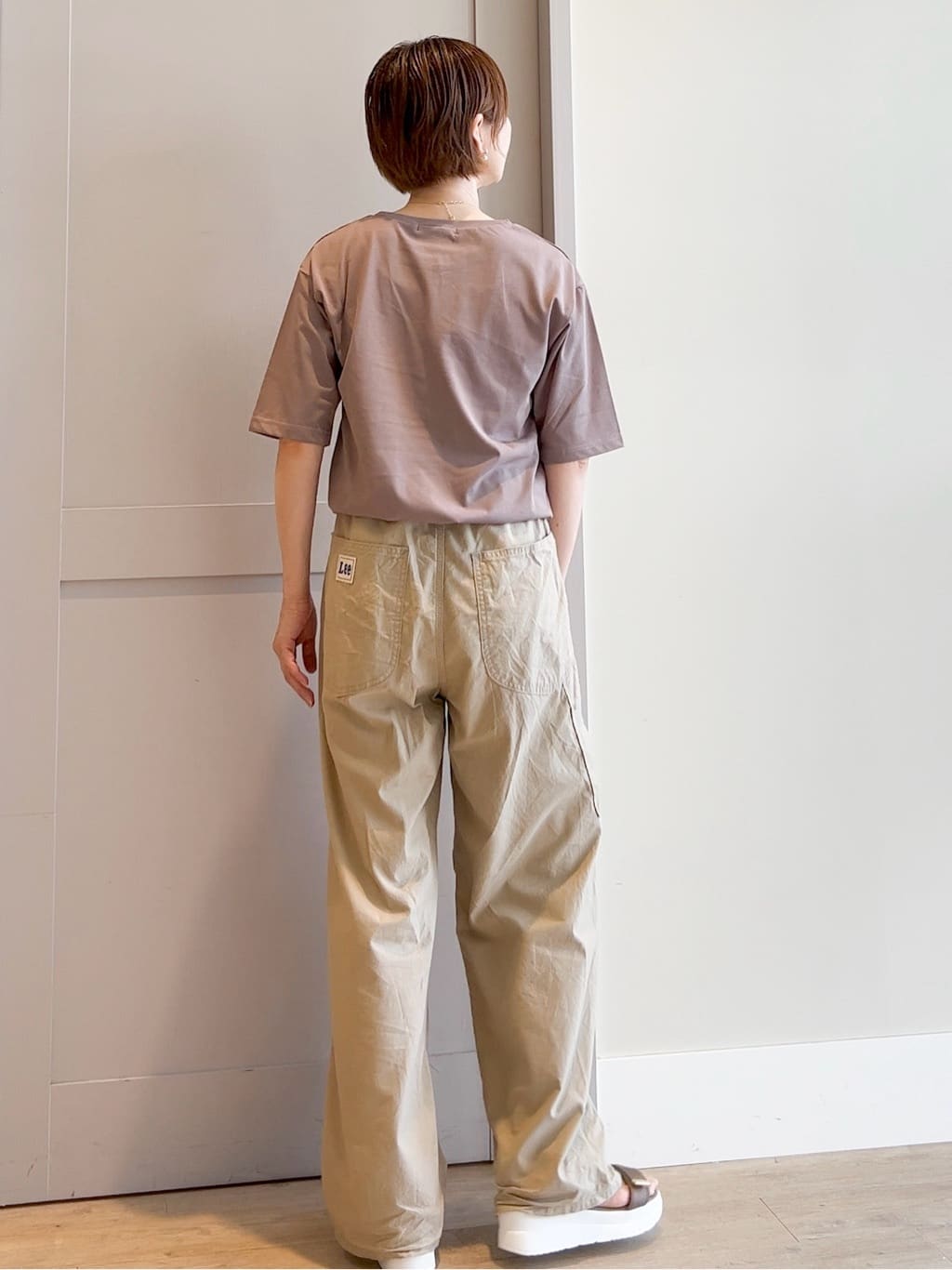 yamakoさんの「grove｜＜Lee&times;grove（別注色あり）＞ PAINTER PANTS」を使ったコーディネート