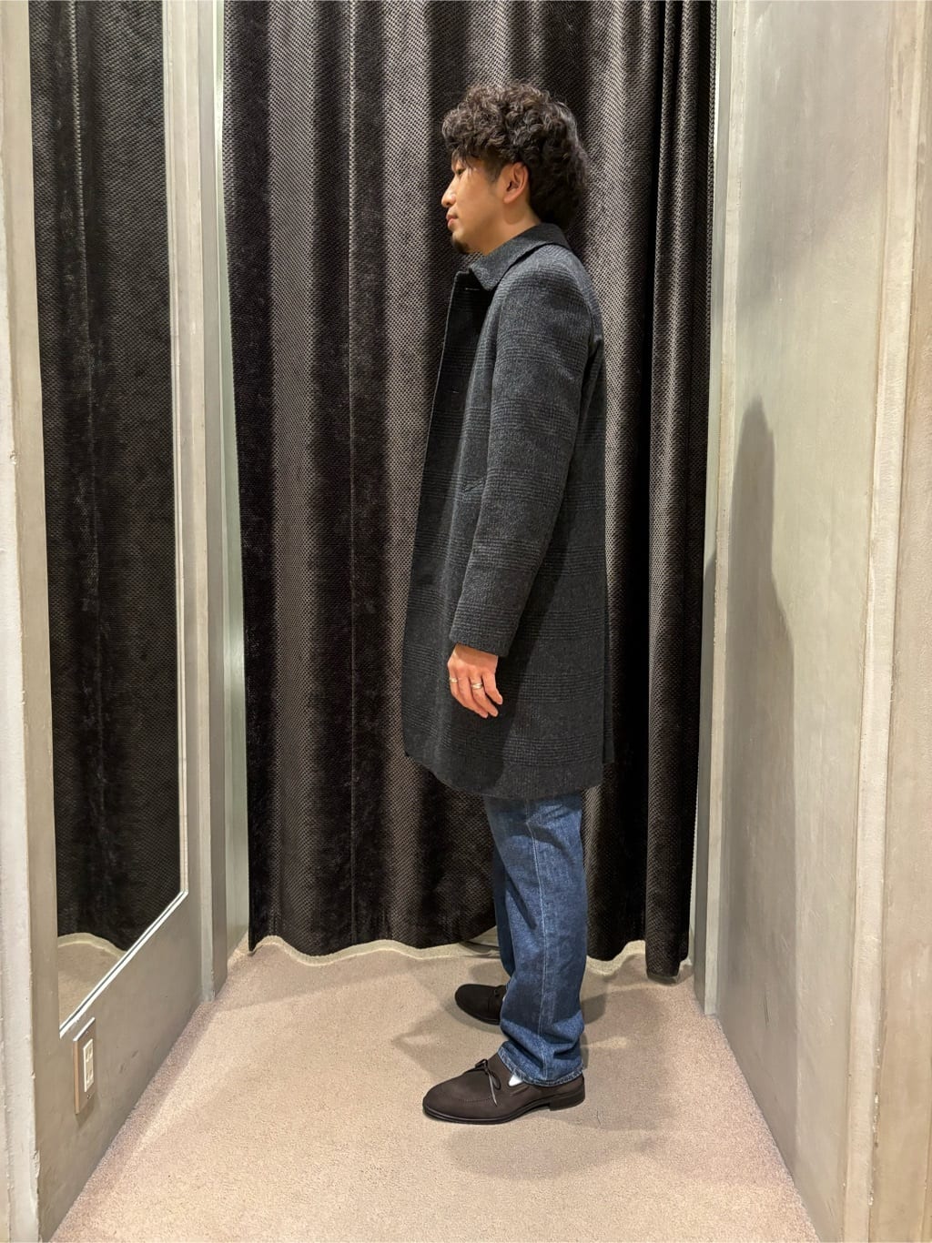 中嶋弘樹さんの「TAKEO KIKUCHI｜レースローファー」を使ったコーディネート