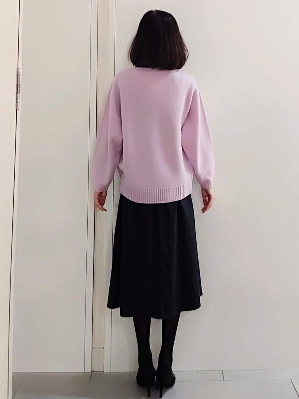 tocoさんの「COUP DE CHANCE｜【日本製】ロングフェイクパールネックレス3」を使ったコーディネート