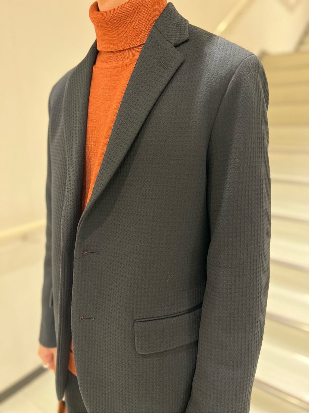 yutoさんの「TAKEO KIKUCHI｜【抗菌防臭】クロスウィーブ ジャケット」を使ったコーディネート
