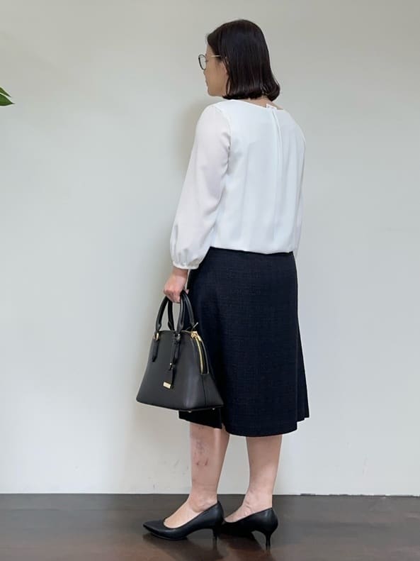 Asamiさんの「UNTITLED｜【追加6/日本製】2連フェイクパールネックレス」を使ったコーディネート