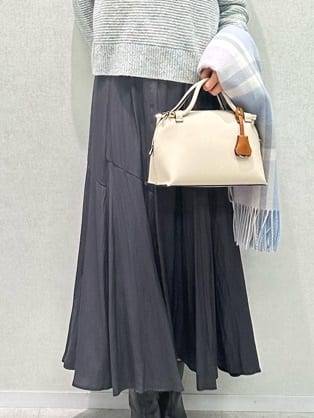Miwaさんの「UNTITLED｜【日本製／2WAY衿】スタンドカラー ロングコート」を使ったコーディネート