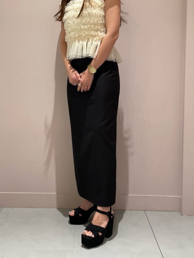 maiさんの「ESPERANZA｜ラク盛り厚底サンダルⅢ」を使ったコーディネート
