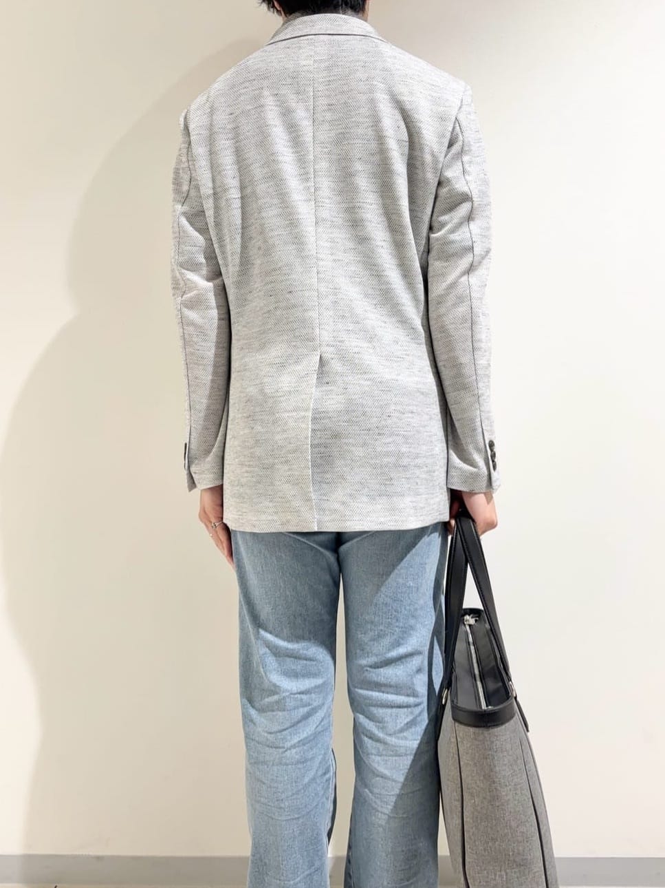 及川さんの「TAKEO KIKUCHI｜【尾州織】リネンブレンド メッシュ ジャケット」を使ったコーディネート