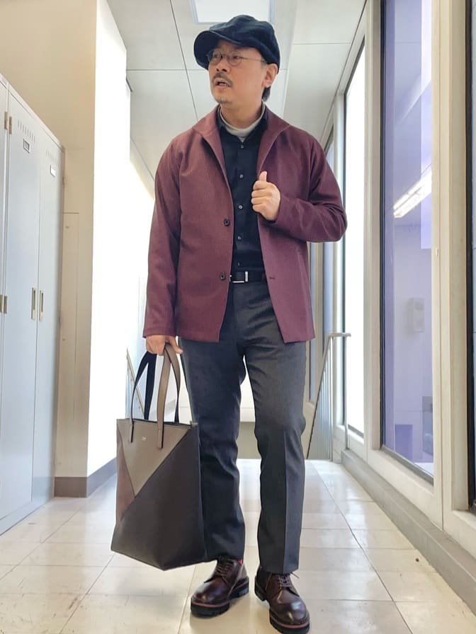 MAKOTO AIさんの「TAKEO KIKUCHI｜【DOWN FABRIC】ダウンファブリック スタンドカラーブルゾン」を使ったコーディネート
