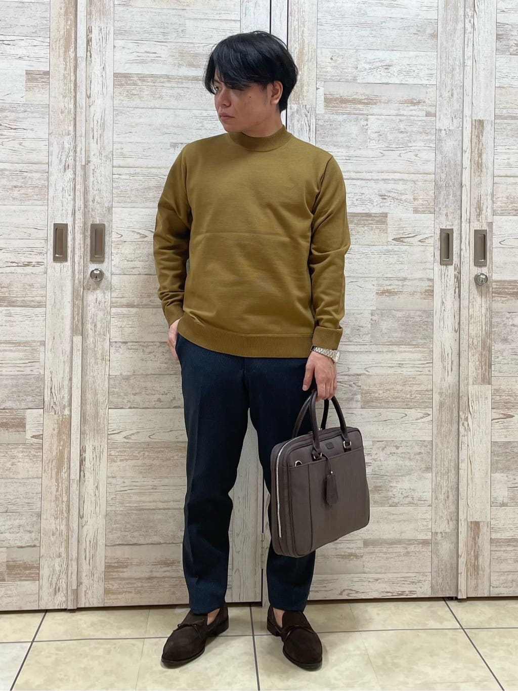 Suehiroさんの「TAKEO KIKUCHI｜レースローファー」を使ったコーディネート