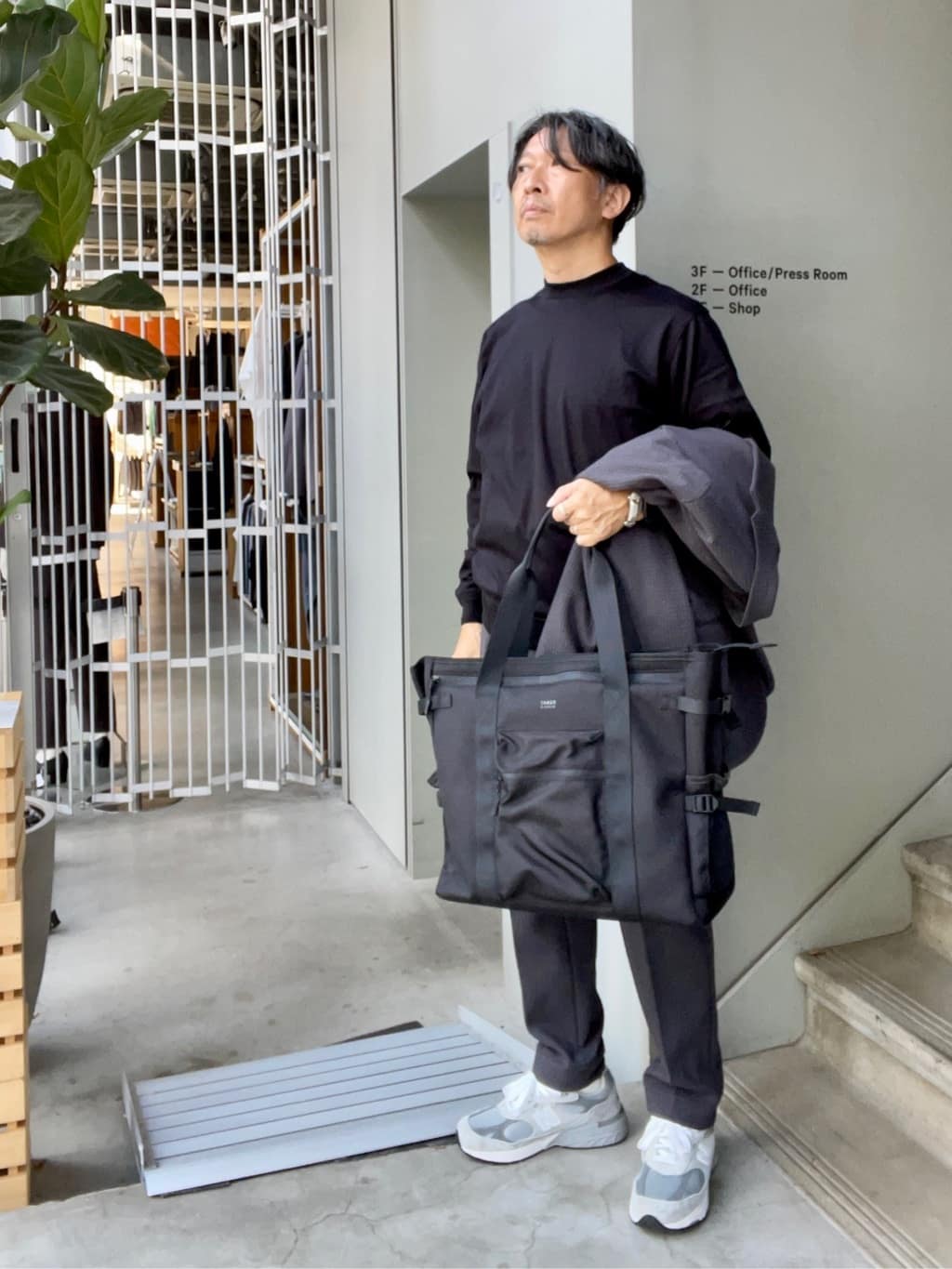 デザイナーTAKEman さんの「TAKEO KIKUCHI｜【抗菌防臭】クロスウィーブ ジャケット」を使ったコーディネート