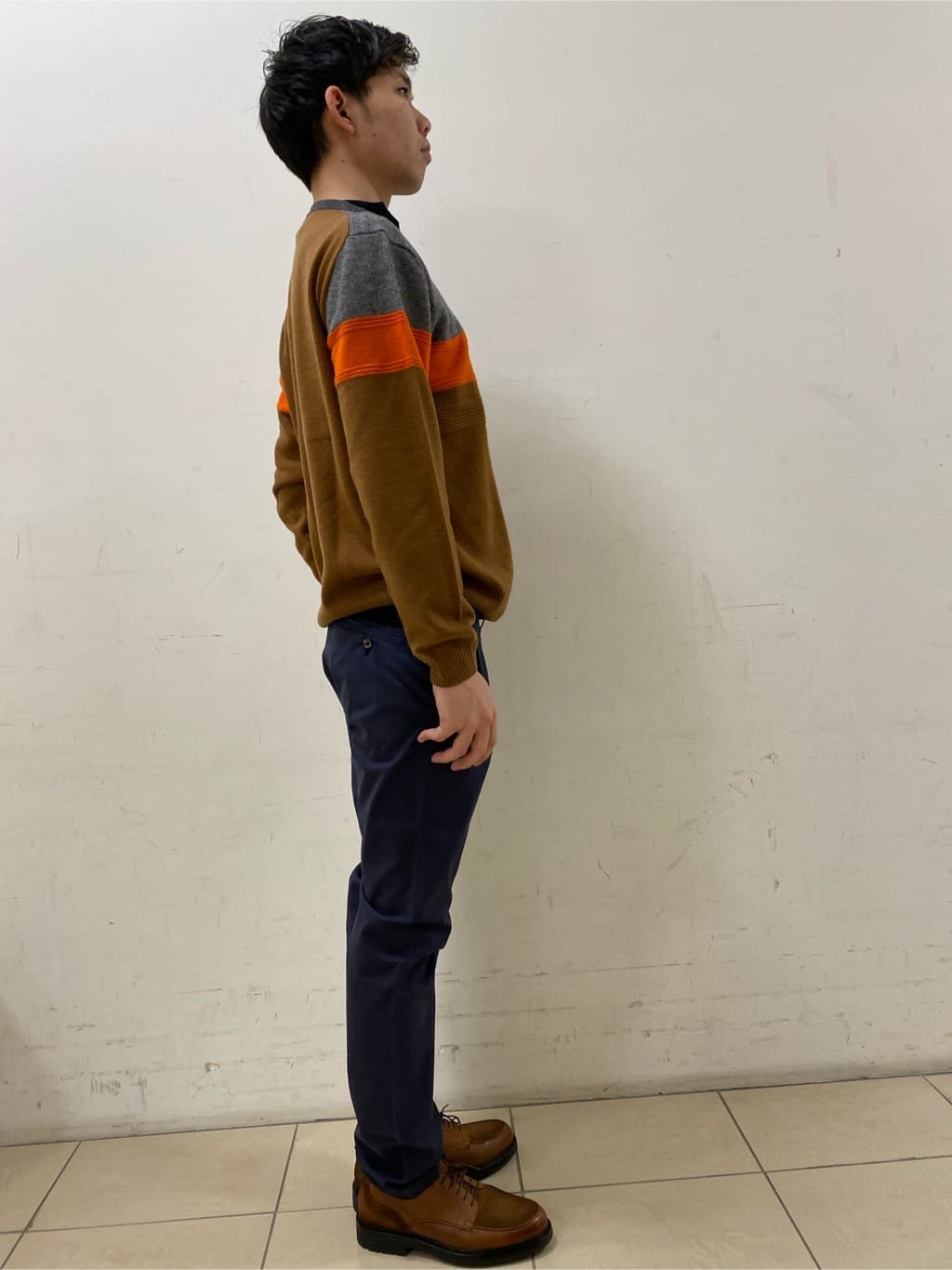 shoumaさんの「TAKEO KIKUCHI｜【全7サイズ&times;8色展開！】トップマルチヘリンボン パンツ」を使ったコーディネート