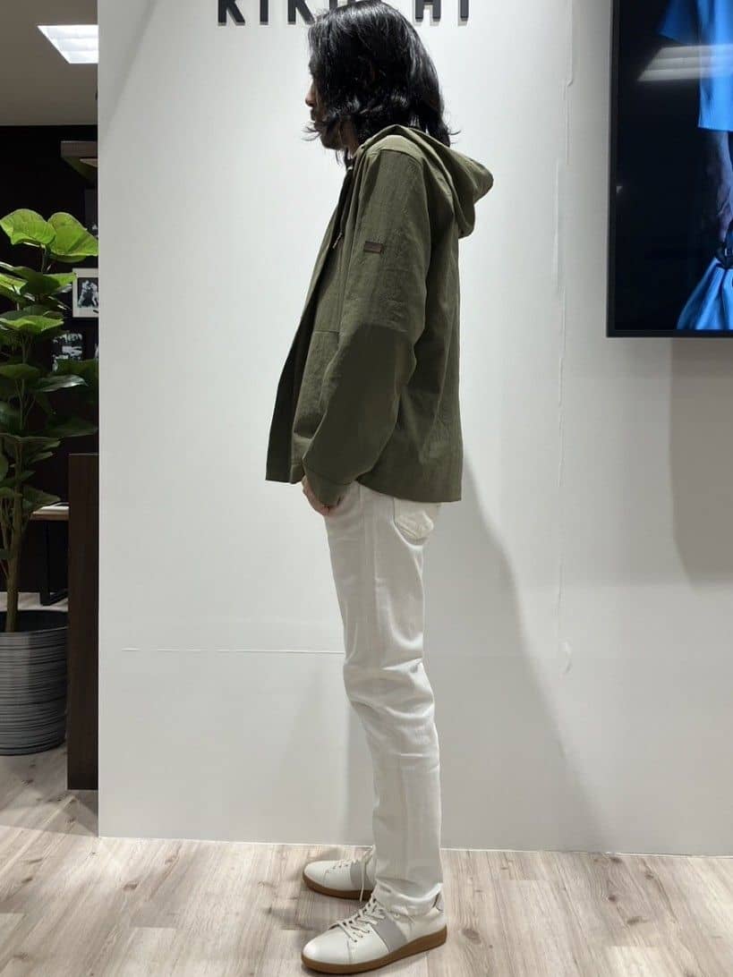 Mr.kさんの「TAKEO KIKUCHI｜【Sサイズ～】ストレッチ デニム パンツ」を使ったコーディネート