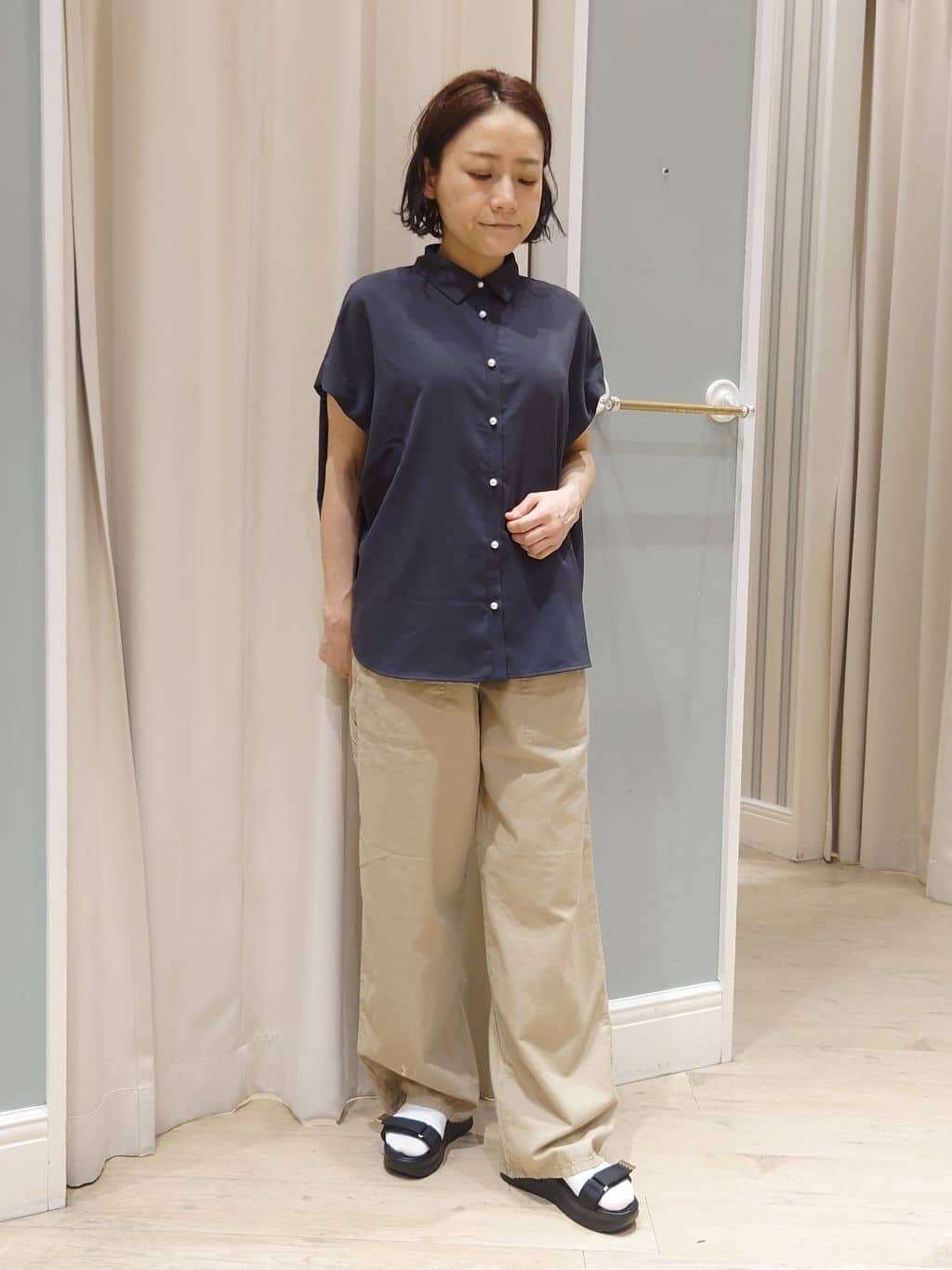 ちゃさんの「grove｜＜Lee&times;grove（別注色あり）＞ PAINTER PANTS」を使ったコーディネート