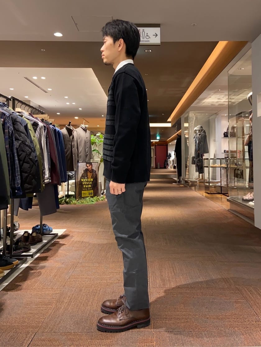 わいずみさんの「TAKEO KIKUCHI｜【Made in JAPAN】ブロード レギュラーカラー ドレスシャツ」を使ったコーディネート