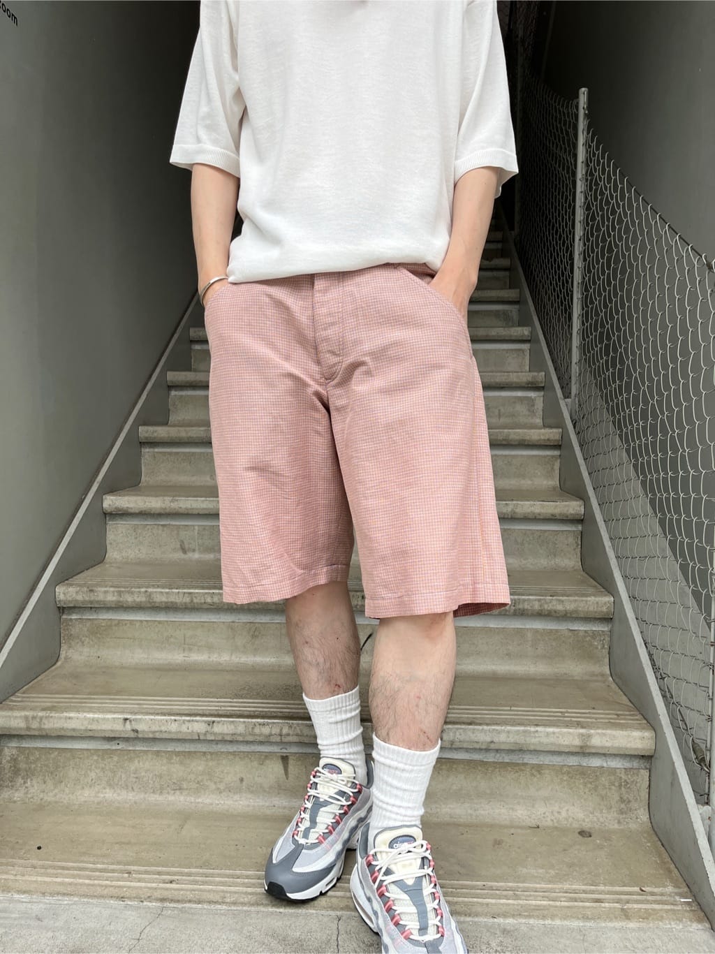 Shintaroさんの「TAKEO KIKUCHI｜ラスタウォーカー スポーツソックス」を使ったコーディネート