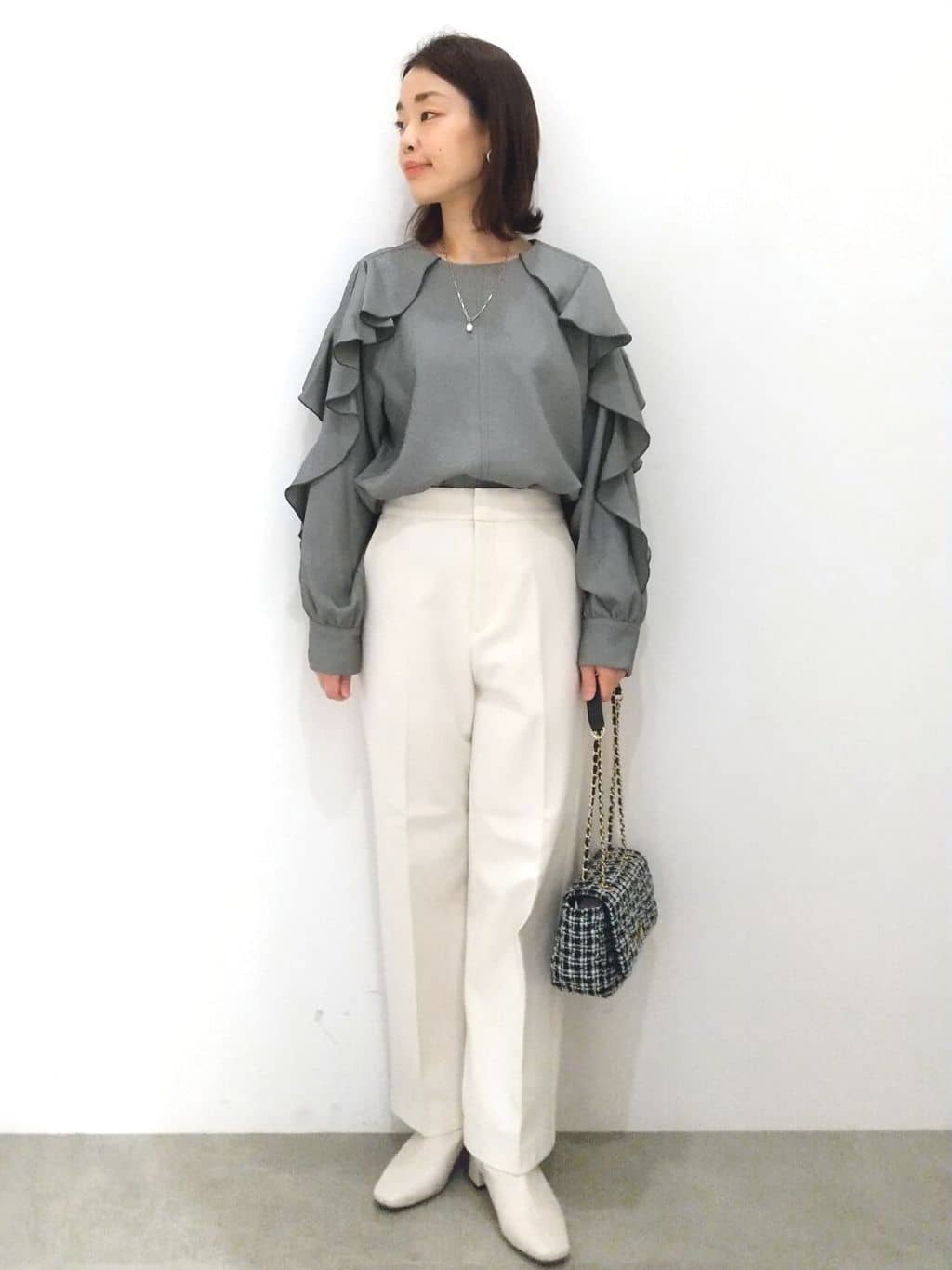 Matsuさんの「OPAQUE.CLIP｜スライドベルト」を使ったコーディネート