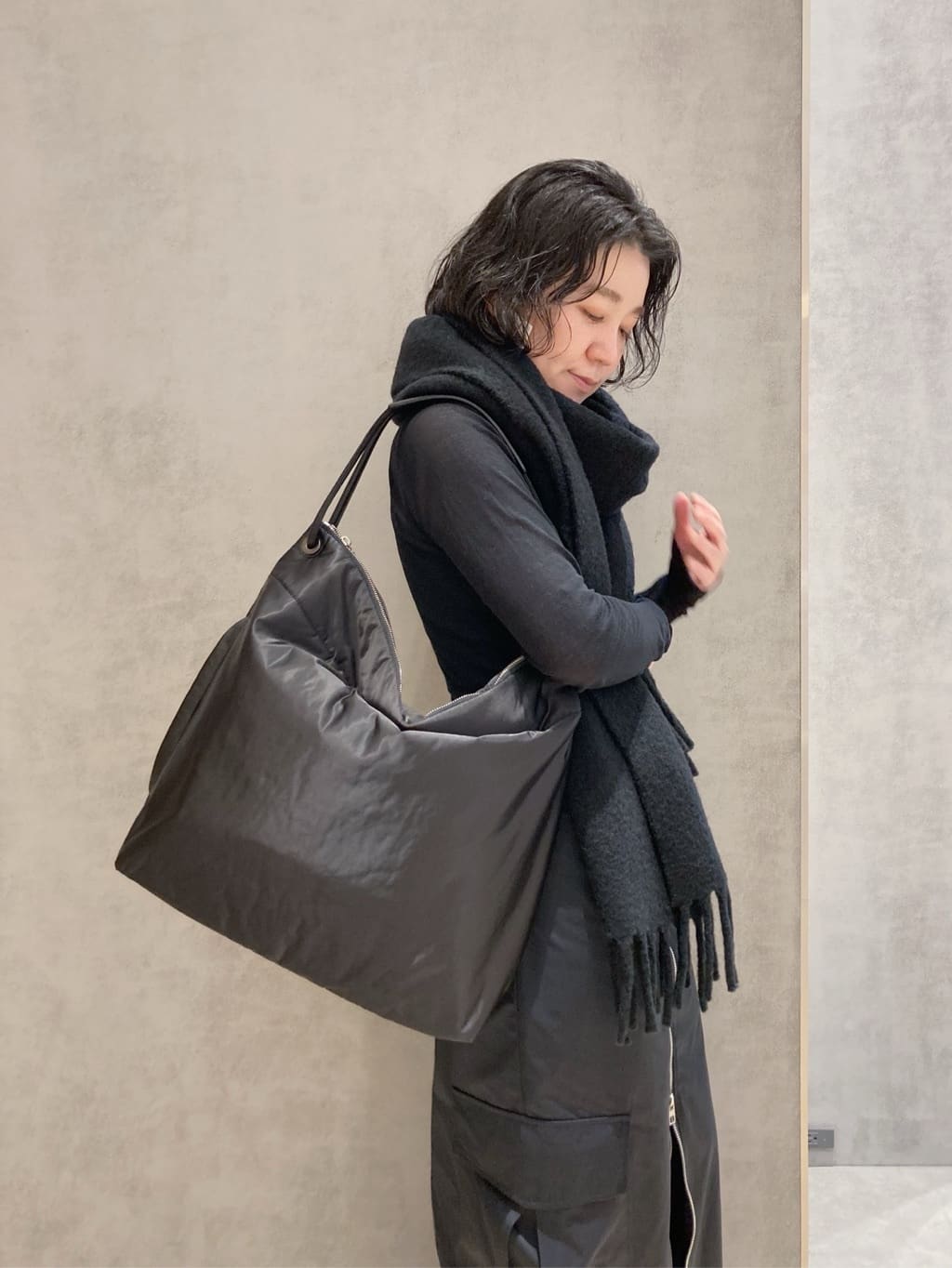 Cさんの「HIROKO HAYASHI｜ENORME（エノルメ）ショルダーバッグ」を使ったコーディネート