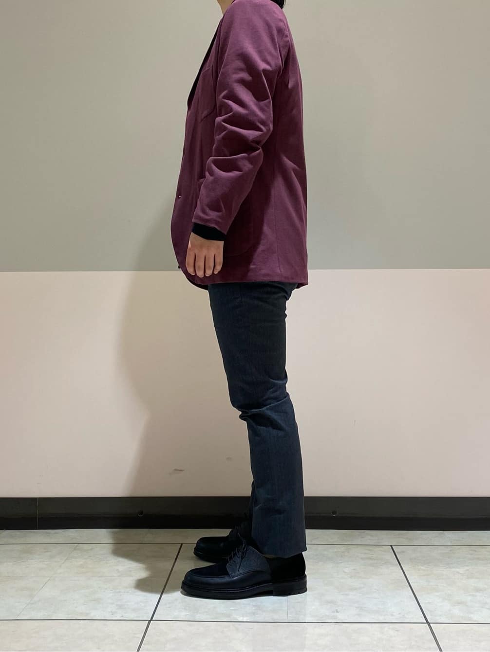 hazuさんの「TAKEO KIKUCHI｜【Made in JAPAN】播州織 ヘリンボン ストレート パンツ」を使ったコーディネート