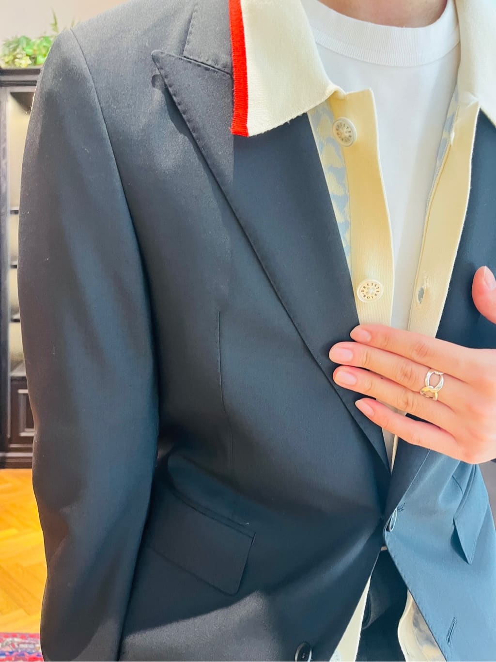 kaminaga さんの「DRESSTERIOR｜【セットアップ可】スリーピース SET UP ジャケット」を使ったコーディネート