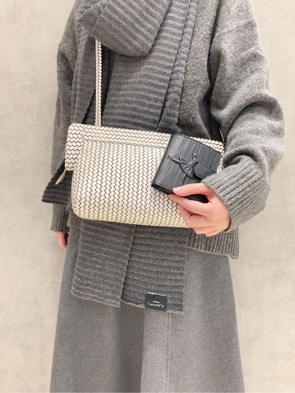 Cさんの「HIROKO HAYASHI｜OTTICA（オッティカ）ショルダーバッグ」を使ったコーディネート
