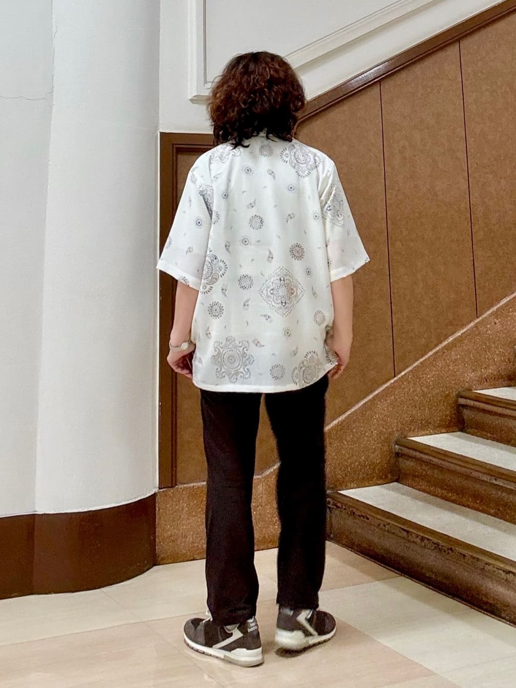 のぐみさんの「TAKEO KIKUCHI｜【抗菌防臭／5サイズ展開】ハイゲージポンチ Tシャツ」を使ったコーディネート
