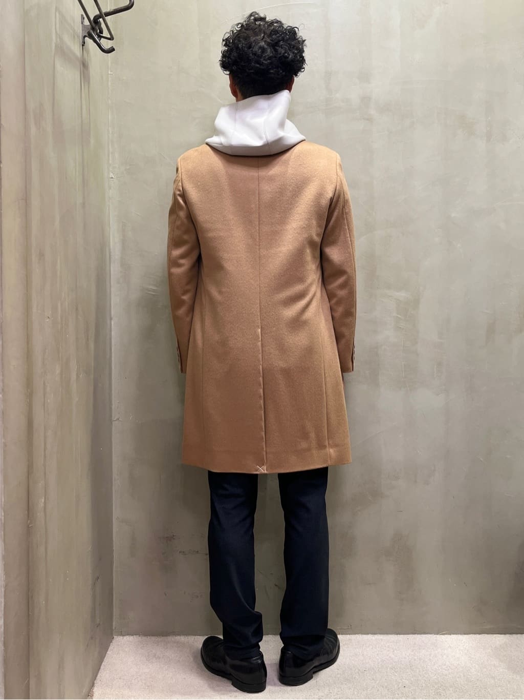 mutoさんの「TAKEO KIKUCHI｜ウールカシミヤブレンド チェスターコート」を使ったコーディネート