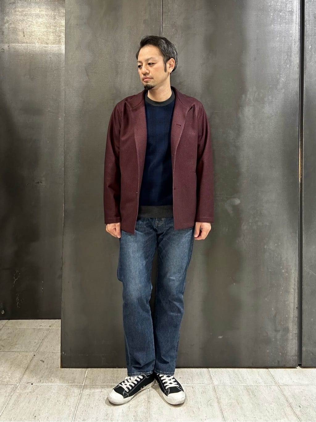 coheyさんの「TAKEO KIKUCHI｜【DOWN FABRIC】ダウンファブリック スタンドカラーブルゾン」を使ったコーディネート