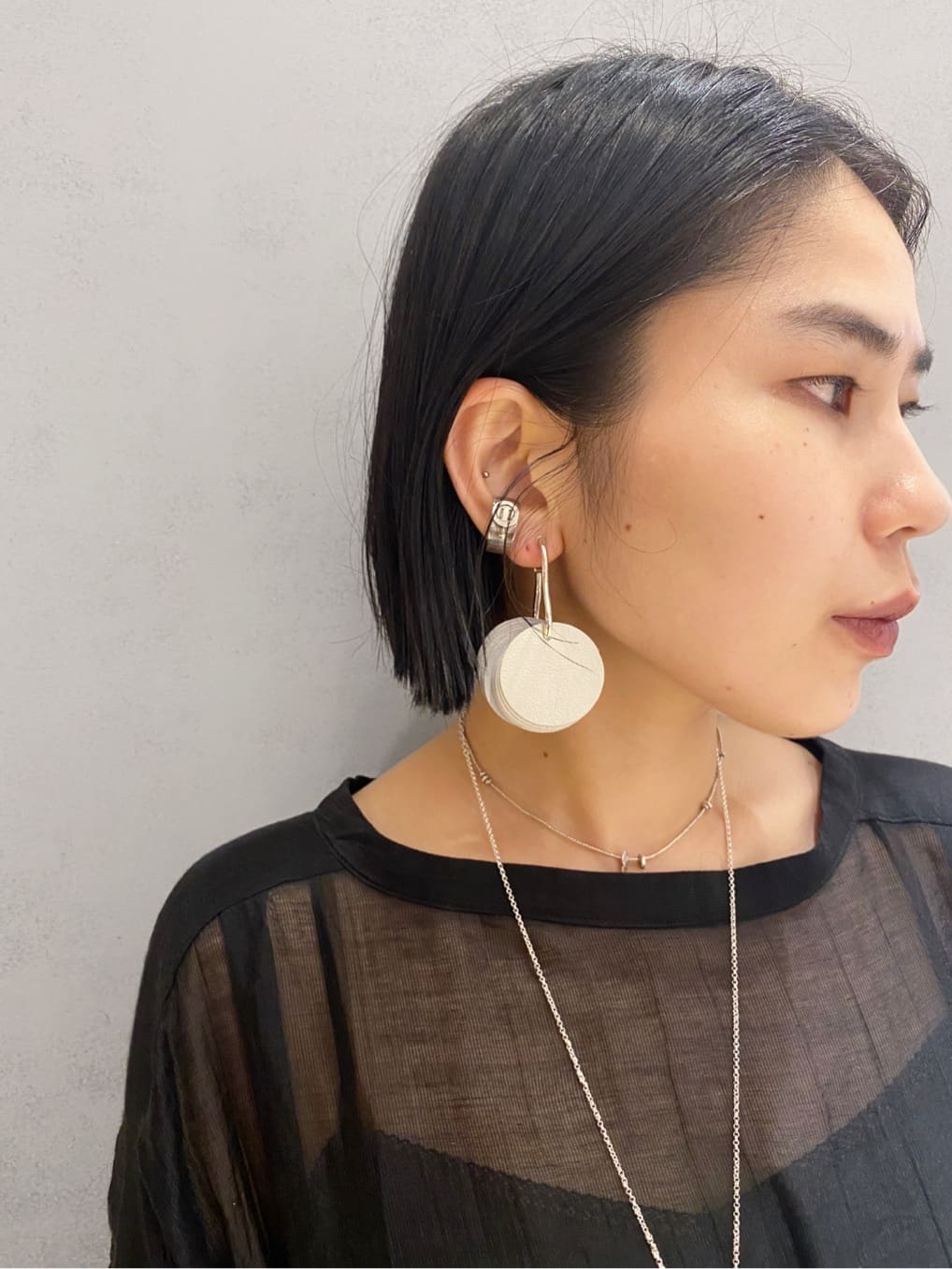 Uさんの「HIROKO HAYASHI｜PEPE CERCHIO（ペペ チェルキオ）ネックレス」を使ったコーディネート