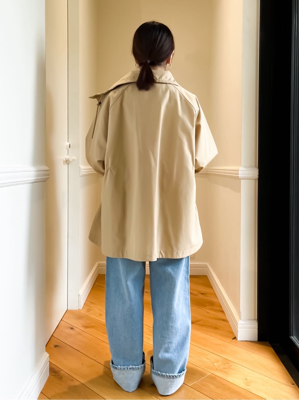 HOMMAさんの「DRESSTERIOR｜◆ソフトレザーバレエシューズ」を使ったコーディネート