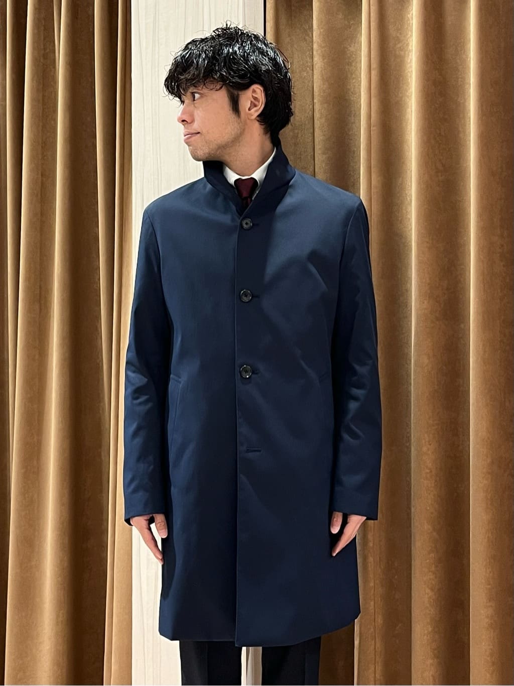 URAさんの「TAKEO KIKUCHI｜【Made in JAPAN】TANGOストライプ ネクタイ」を使ったコーディネート