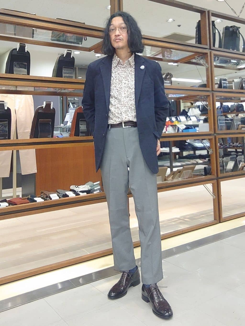 かしげるさんの「TAKEO KIKUCHI｜ストレートチップシューズ[ メンズ ビジネス シューズ 結婚式 ]」を使ったコーディネート