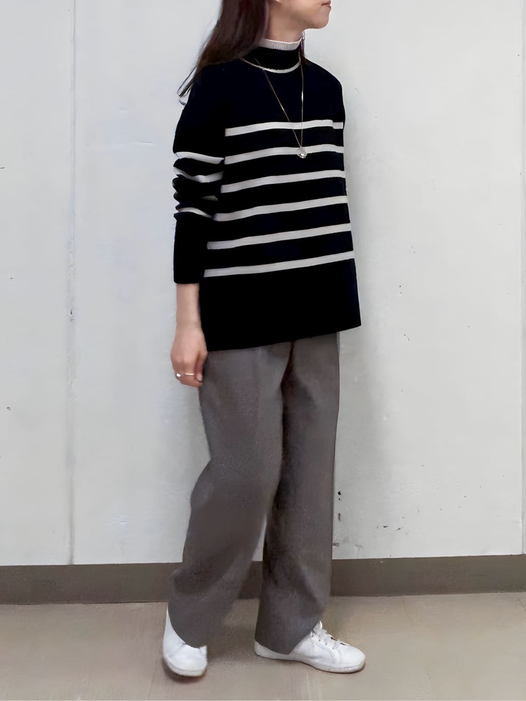 フジワラさんの「UNTITLED｜」を使ったコーディネート