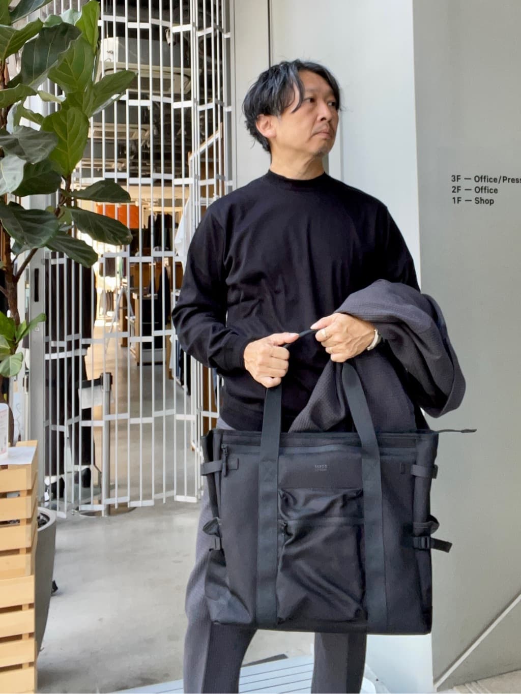デザイナーTAKEman さんの「TAKEO KIKUCHI｜【抗菌防臭】クロスウィーブ ジャケット」を使ったコーディネート
