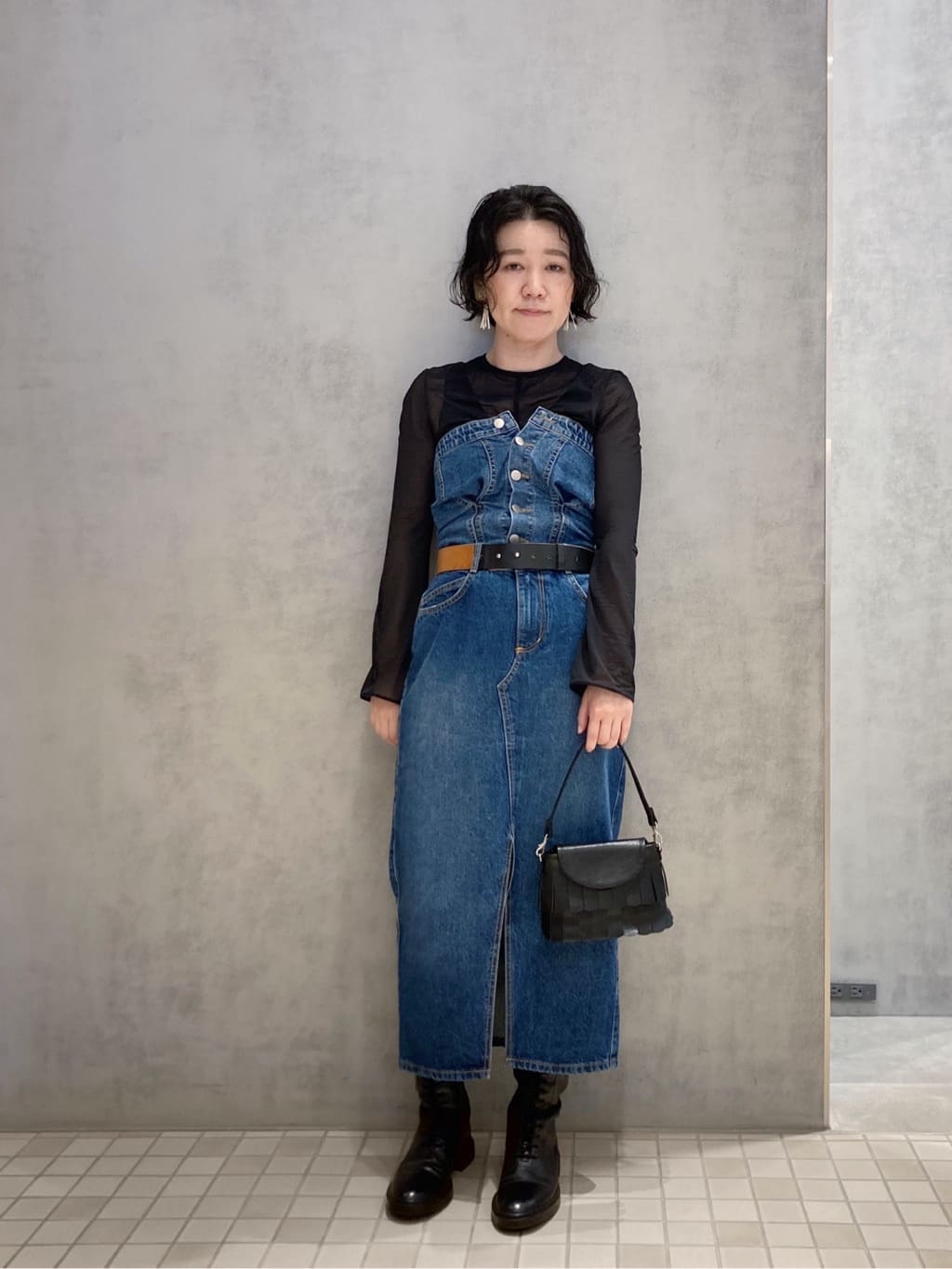 Cさんの「HIROKO HAYASHI｜チェーン付長財布用 ロングチェーン」を使ったコーディネート