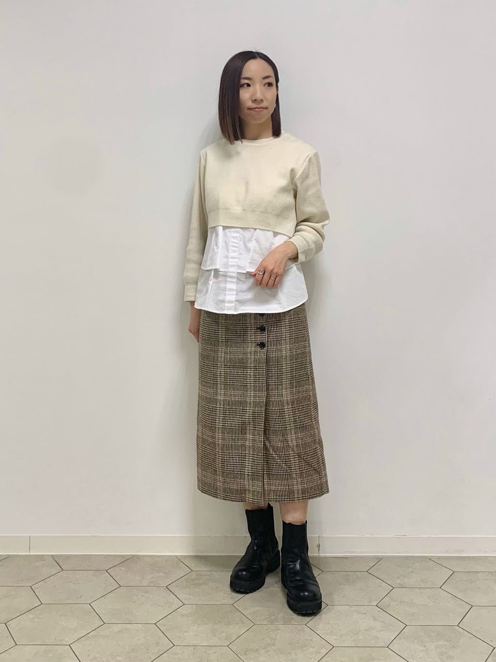 yurinaさんの「INDIVI｜」を使ったコーディネート