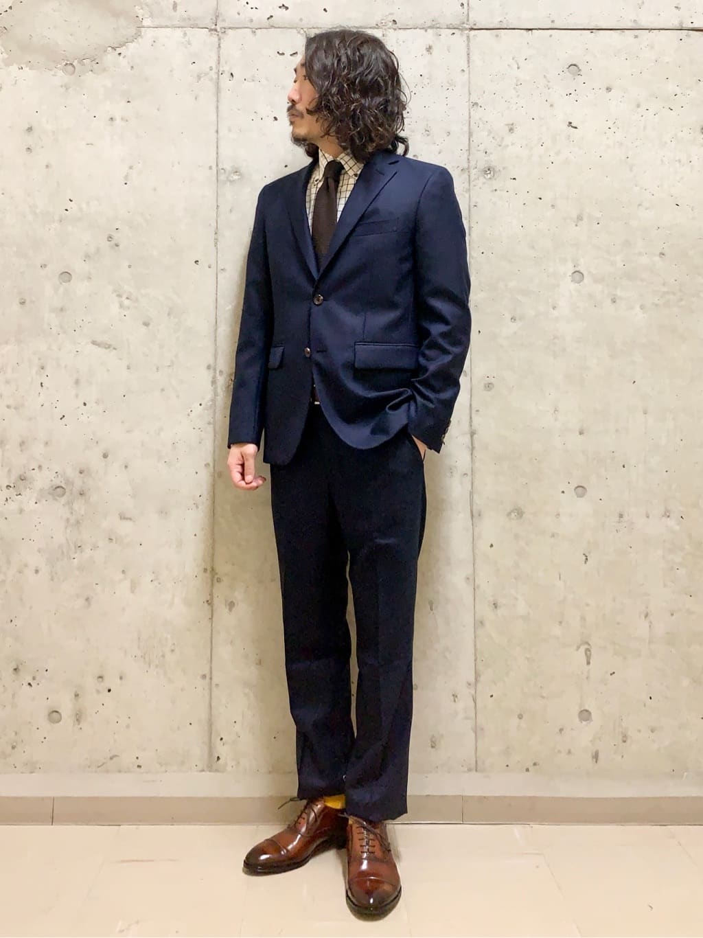 木村剛さんの「TAKEO KIKUCHI｜ウールカシミヤブレンド チェスターコート」を使ったコーディネート