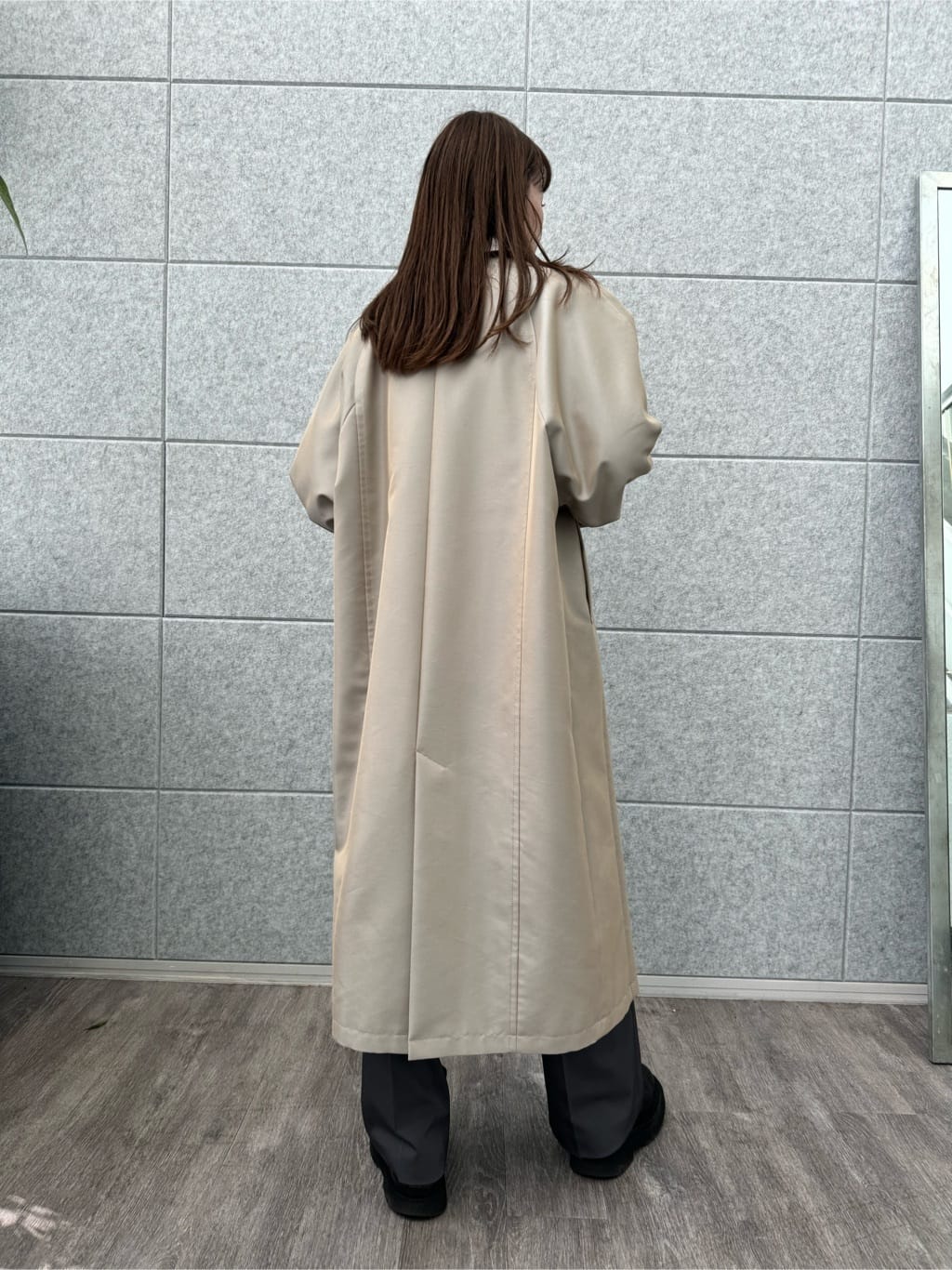 designer yukaさんの「CODE A｜balmacaan coat」を使ったコーディネート