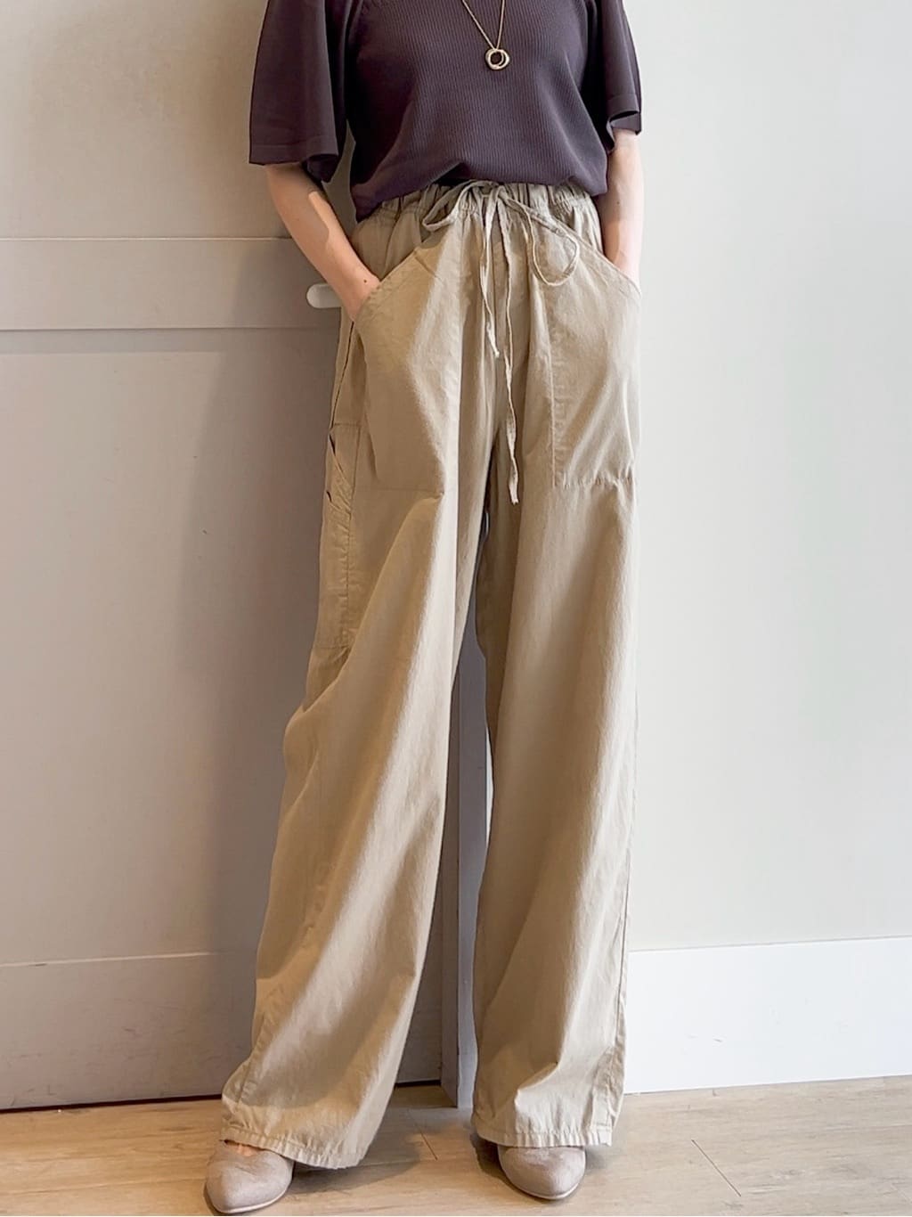 yamakoさんの「grove｜＜Lee&times;grove（別注色あり）＞ PAINTER PANTS」を使ったコーディネート