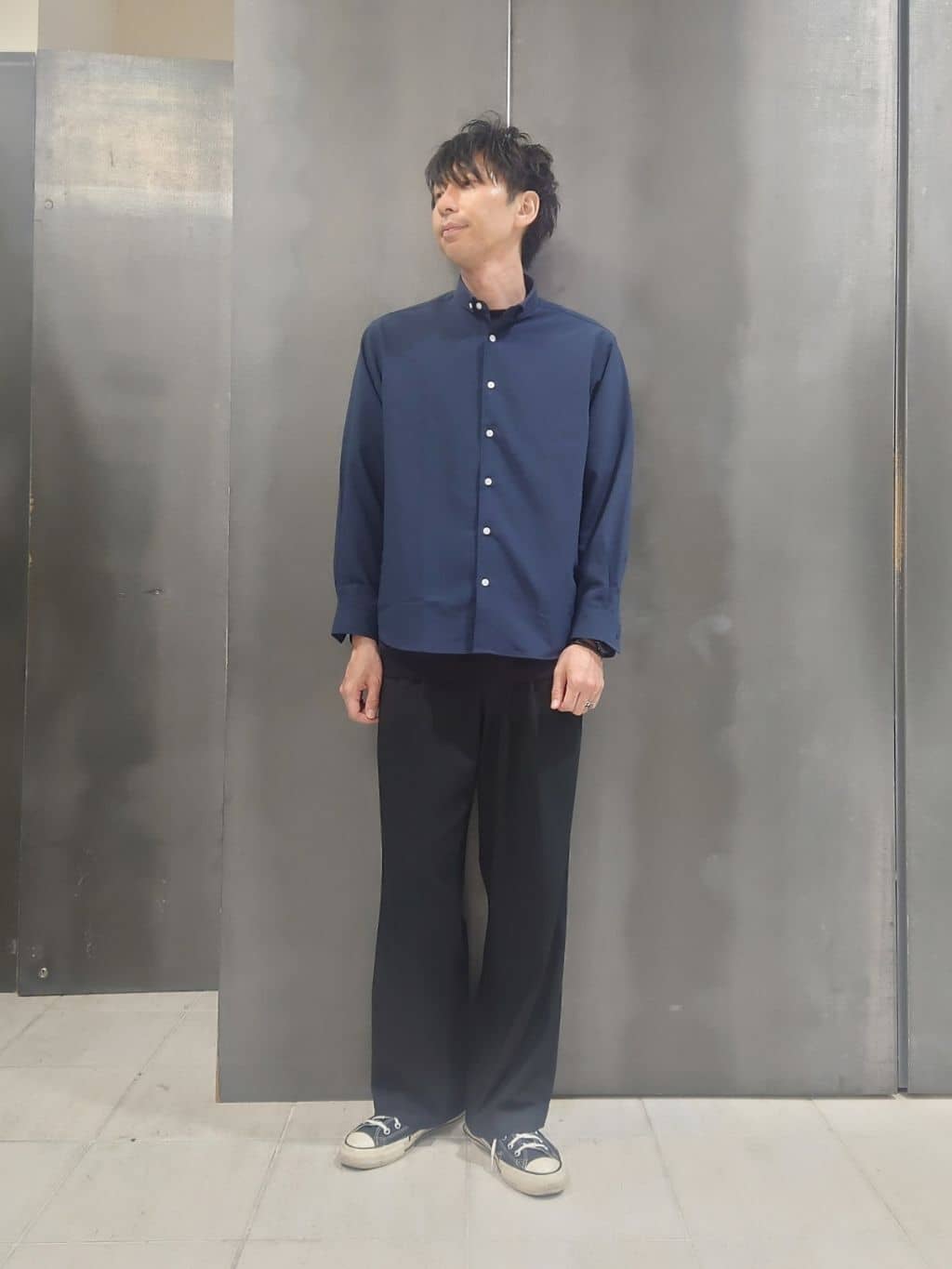 kawamuさんの「TAKEO KIKUCHI｜【抗菌防臭／5サイズ展開】ハイゲージポンチ Tシャツ」を使ったコーディネート