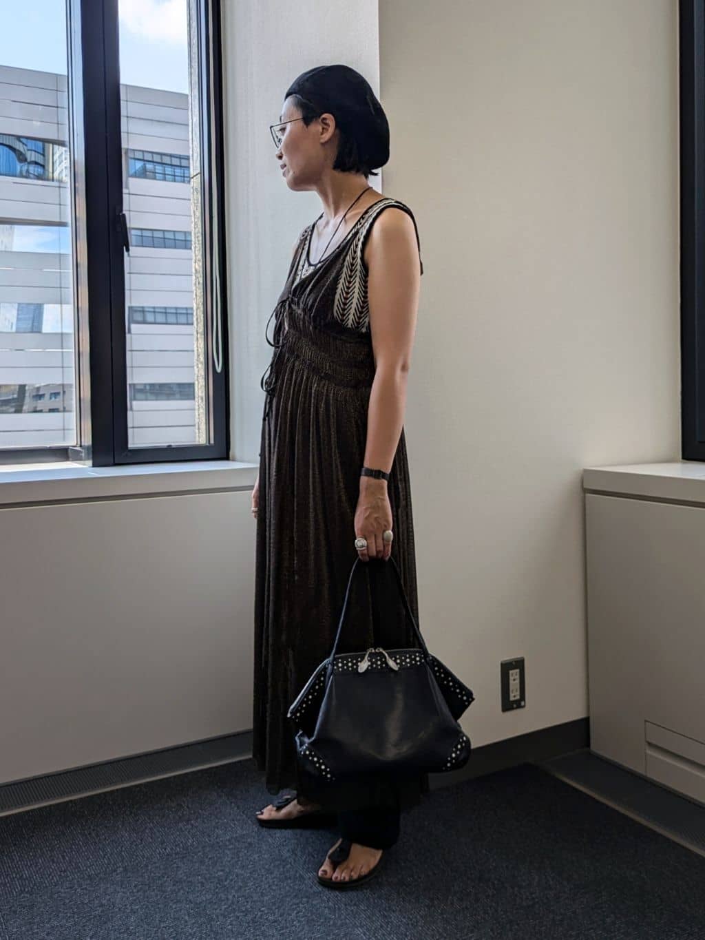 MTさんの「HIROKO HAYASHI｜VELENO（ヴェレーノ）ミニボストンバッグ」を使ったコーディネート