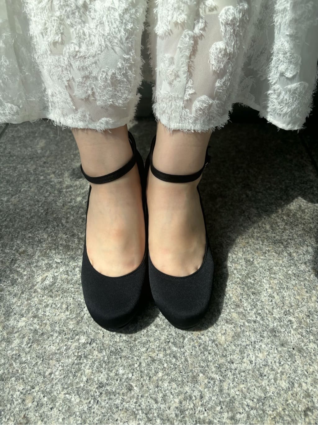 airiさんの「ESPERANZA｜3WAYチャンキーヒールパンプス」を使ったコーディネート