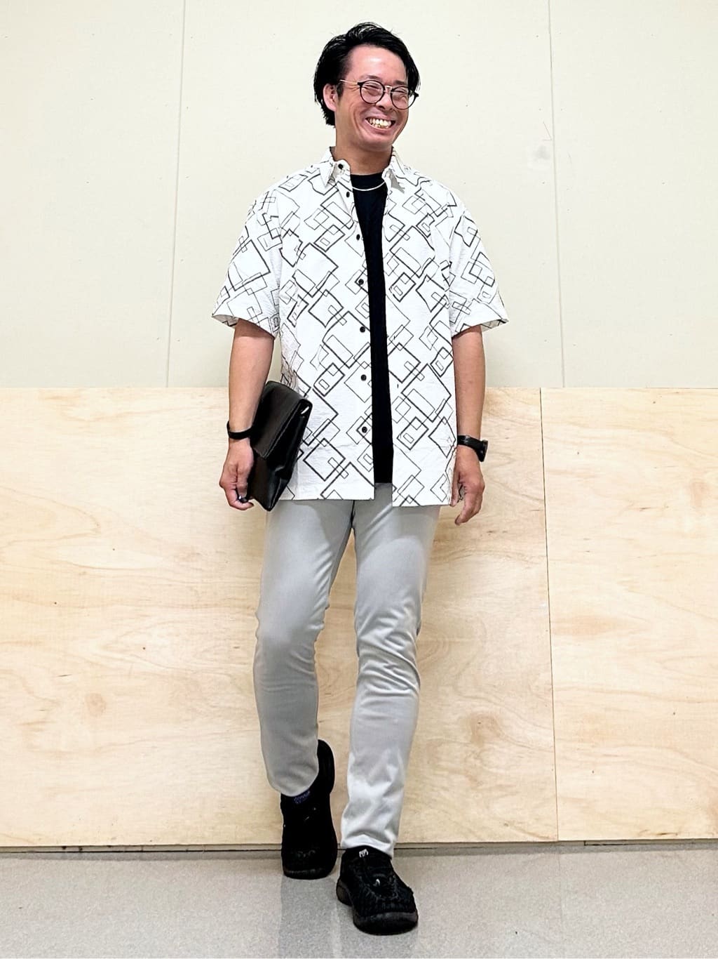 KENJI Iさんの「THE SHOP TK｜2WAYクラッチバッグ【冠婚葬祭/ビジネス/セレモニー/パーティー】」を使ったコーディネート
