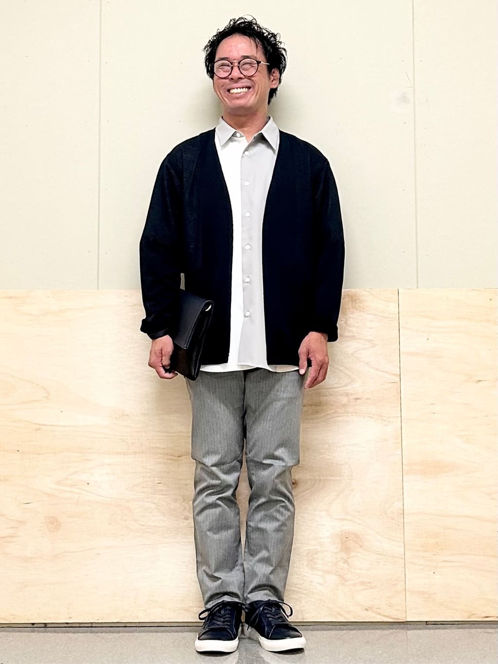 KENJI Iさんの「THE SHOP TK｜2WAYクラッチバッグ【冠婚葬祭/ビジネス/セレモニー/パーティー】」を使ったコーディネート