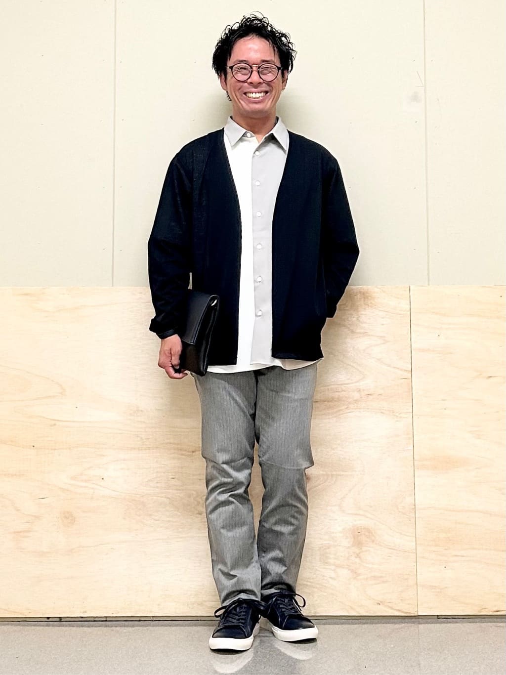 KENJI Iさんの「THE SHOP TK｜2WAYクラッチバッグ【冠婚葬祭/ビジネス/セレモニー/パーティー】」を使ったコーディネート