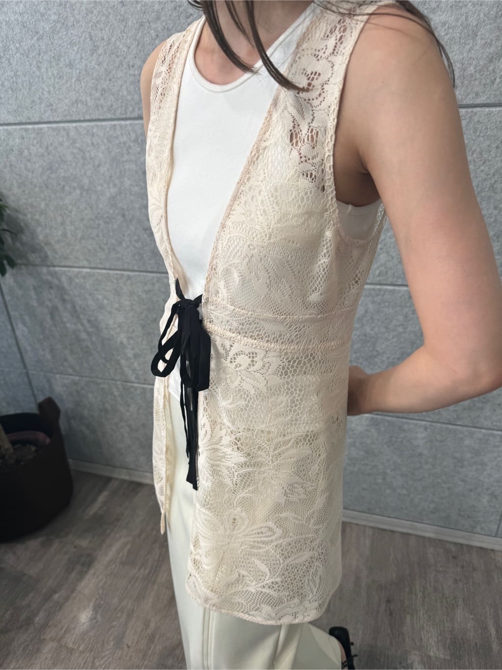 designer yukaさんの「CODE A｜slit jersey skirt」を使ったコーディネート
