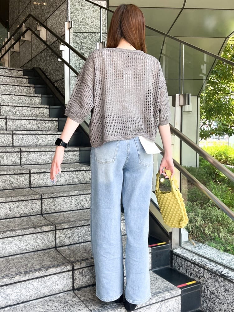 Risaさんの「OPAQUE.CLIP｜ワイドストラップキャミソール【洗濯機洗い可】」を使ったコーディネート